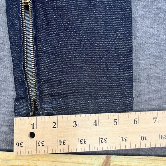 Exte Jean Pants Women's Size 26 Black Lace & Beads Made in Italy - Picture 16 of 16